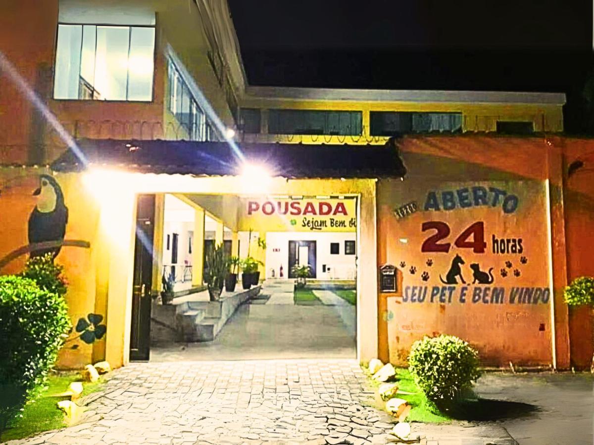 Pousada Beira Mar Монгагуа Экстерьер фото